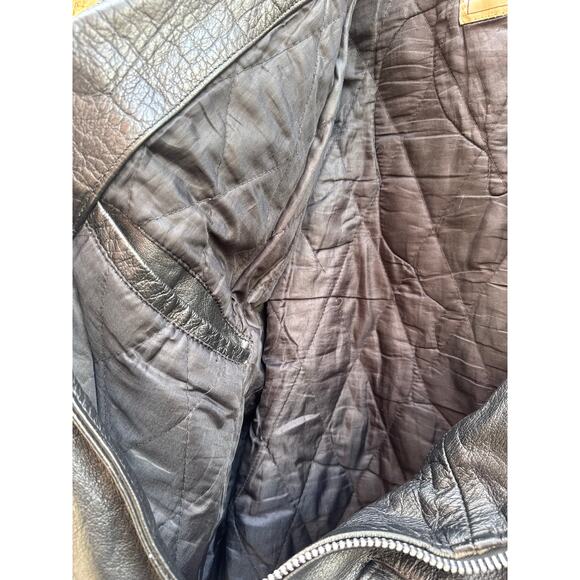 Sea Dream Leather Motorcycle Jacket Size 44 (Large) - Picture 4 of 4